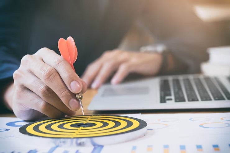Dart hitting the bullseye — Our Mission